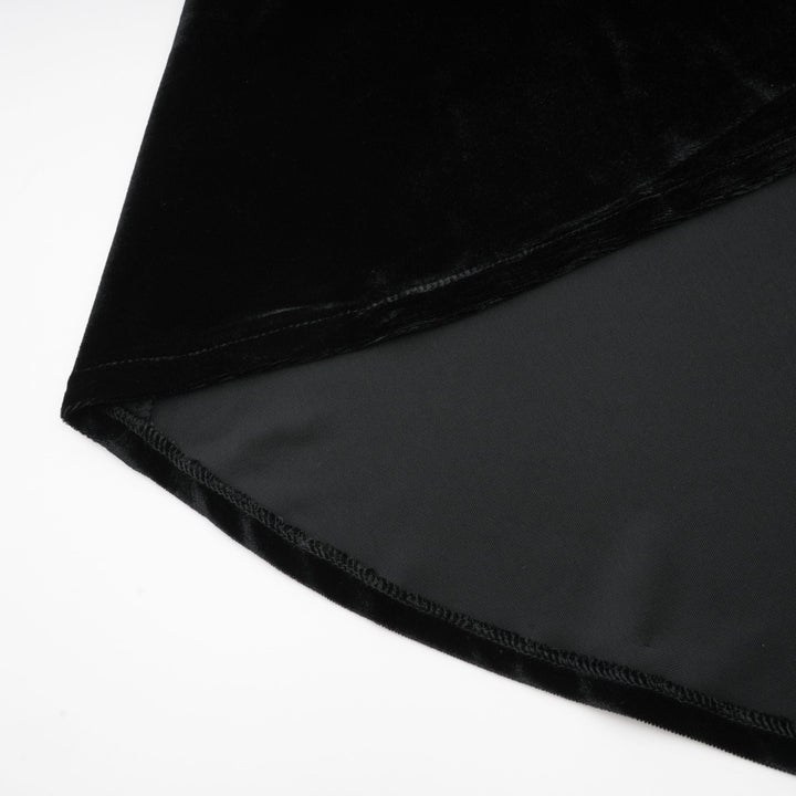 Avellia Luxe Velvet Embellished Maxi Dress