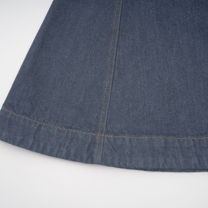 Avellia Mirabel Midnight Stitch Denim Mini Dress