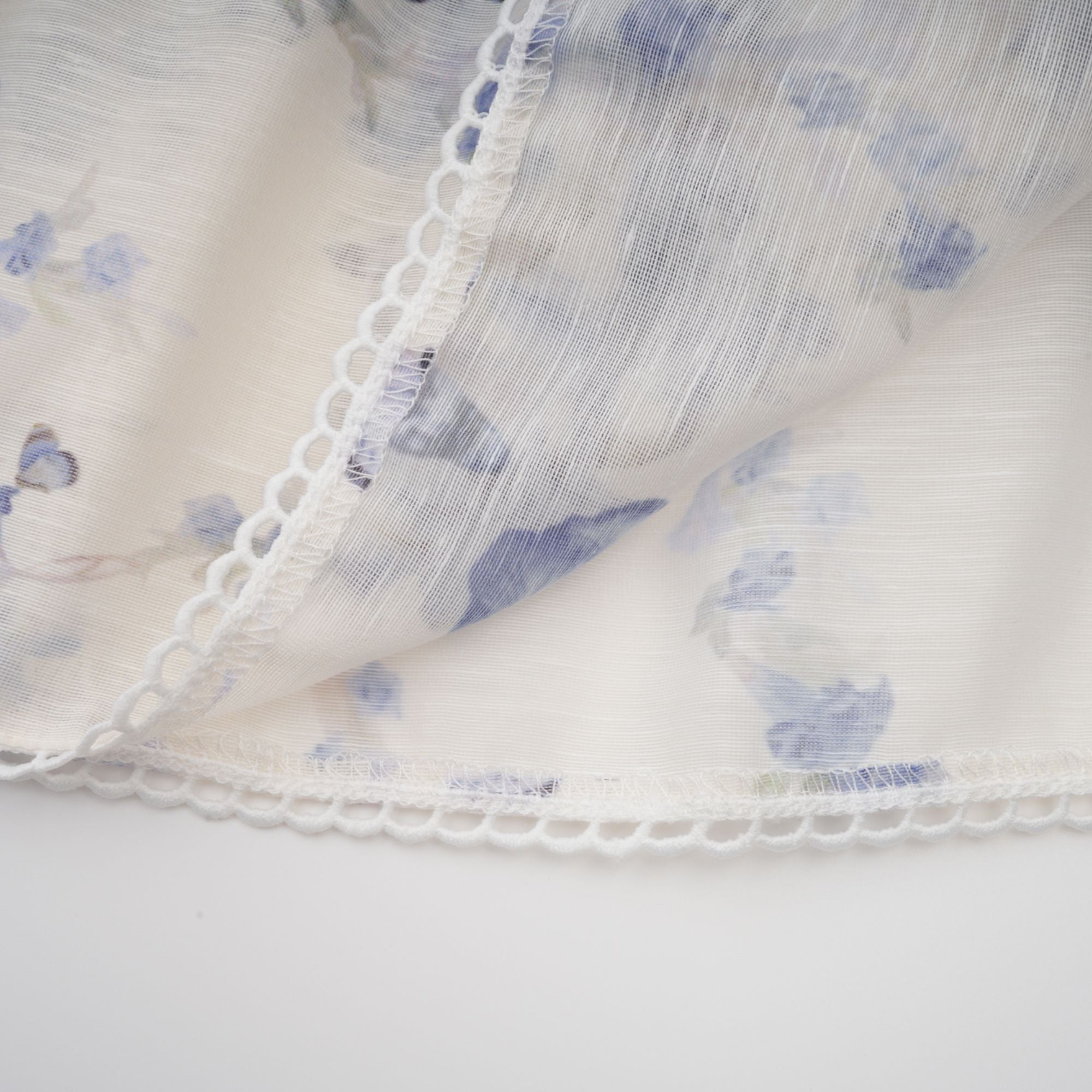 Avellia Rosalie Floral-Print Flared Chiffon Mini Dress