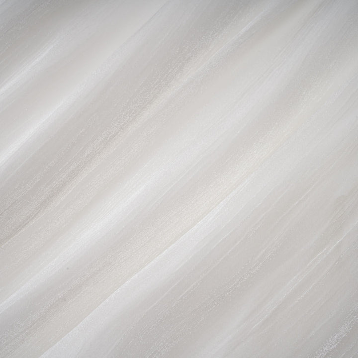 Avellia Mahault Ivory Glitter Pleated Mini Dress