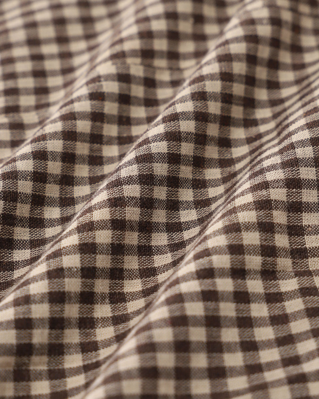 Brown Plaid Slip Mini Dress