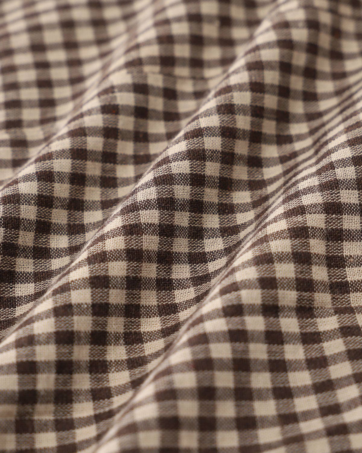 Brown Plaid Slip Mini Dress