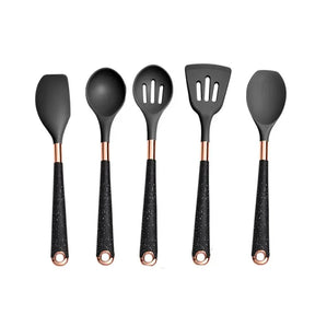 Kit Evelinne de Utensílios de Cozinha em Silicone