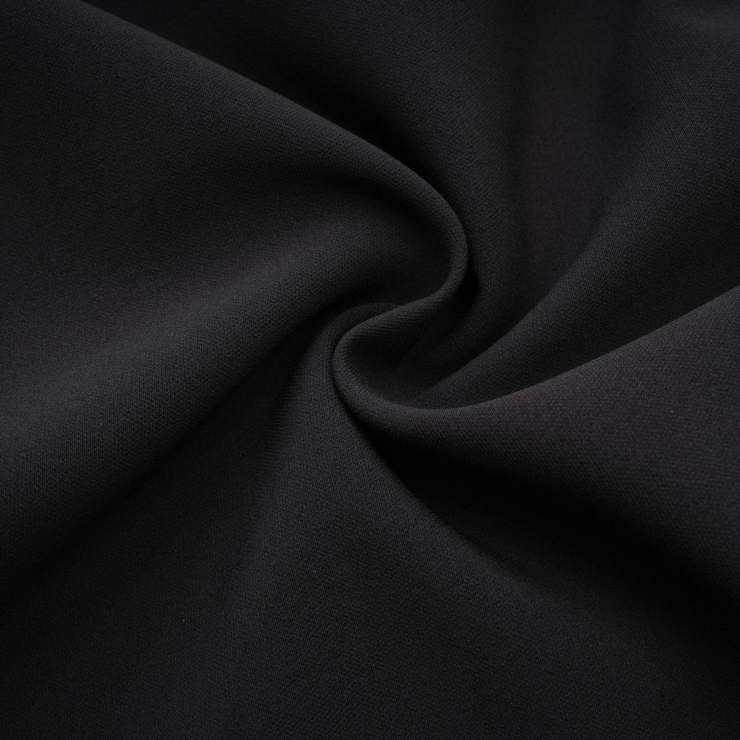 Avellia Deniece Noir Off-Shoulder Mini Dress