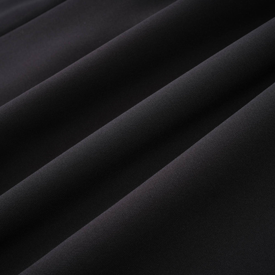 Avellia Deniece Noir Off-Shoulder Mini Dress