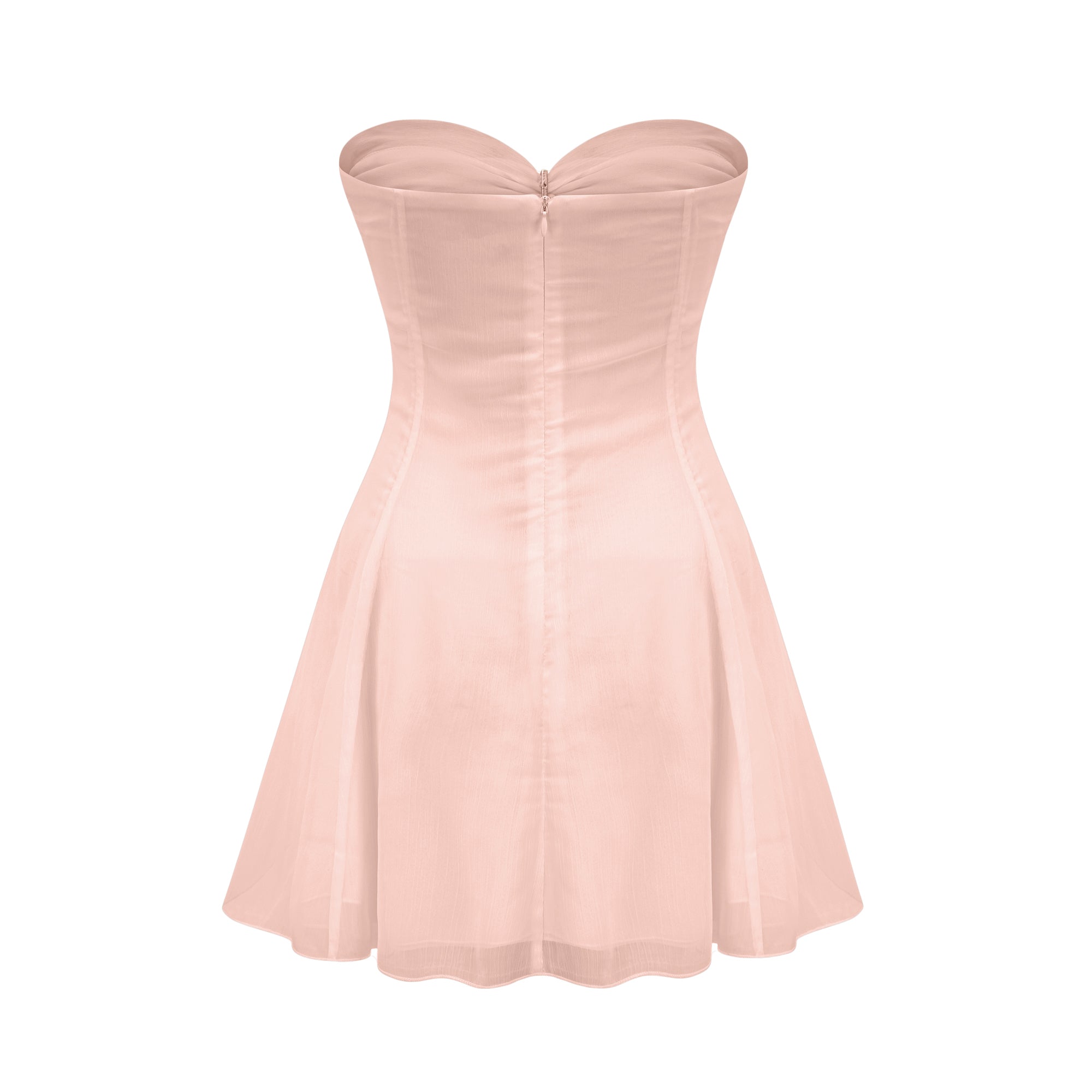 Avellia Émilienne Twilight Pleated Mini Dress