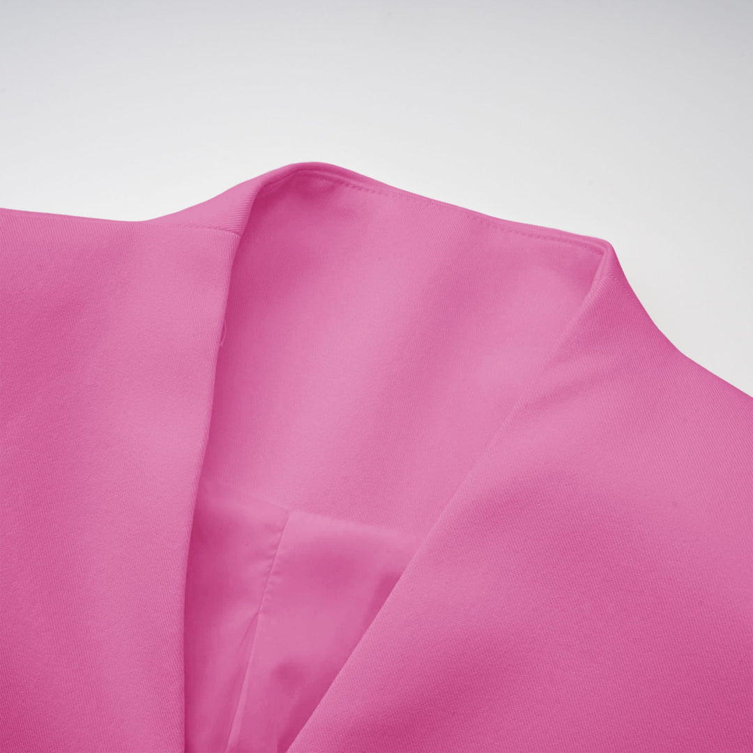 Enora Barrel Design Jacket & Skirt Set