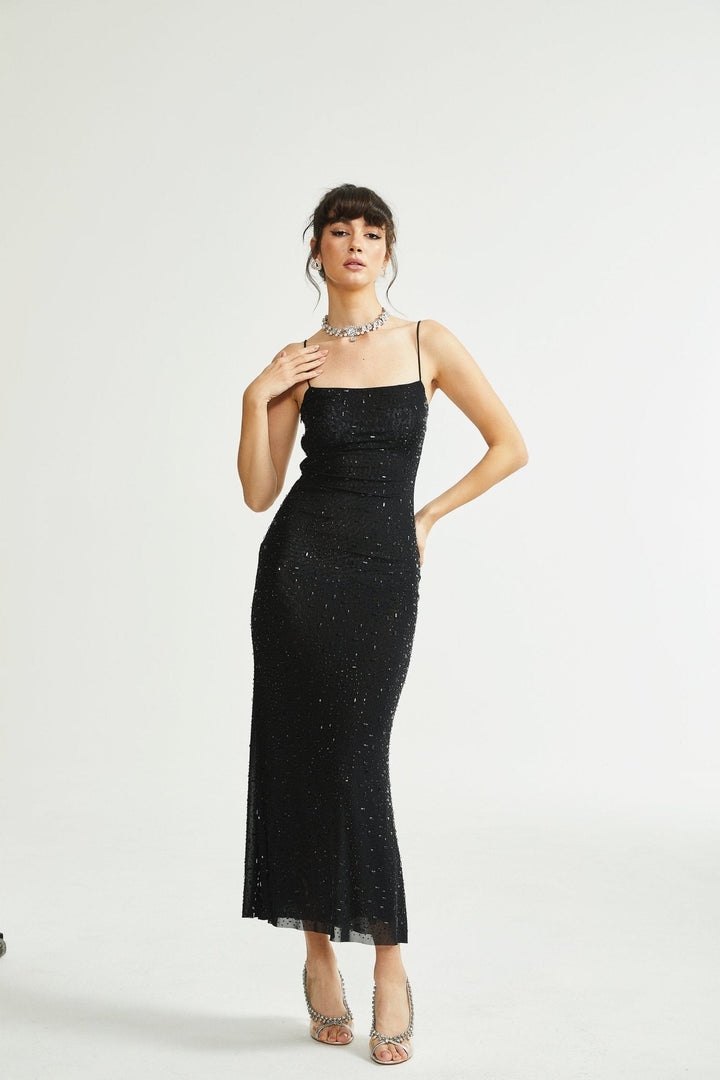 Avellia Axelle Sparkle Sequin Dress