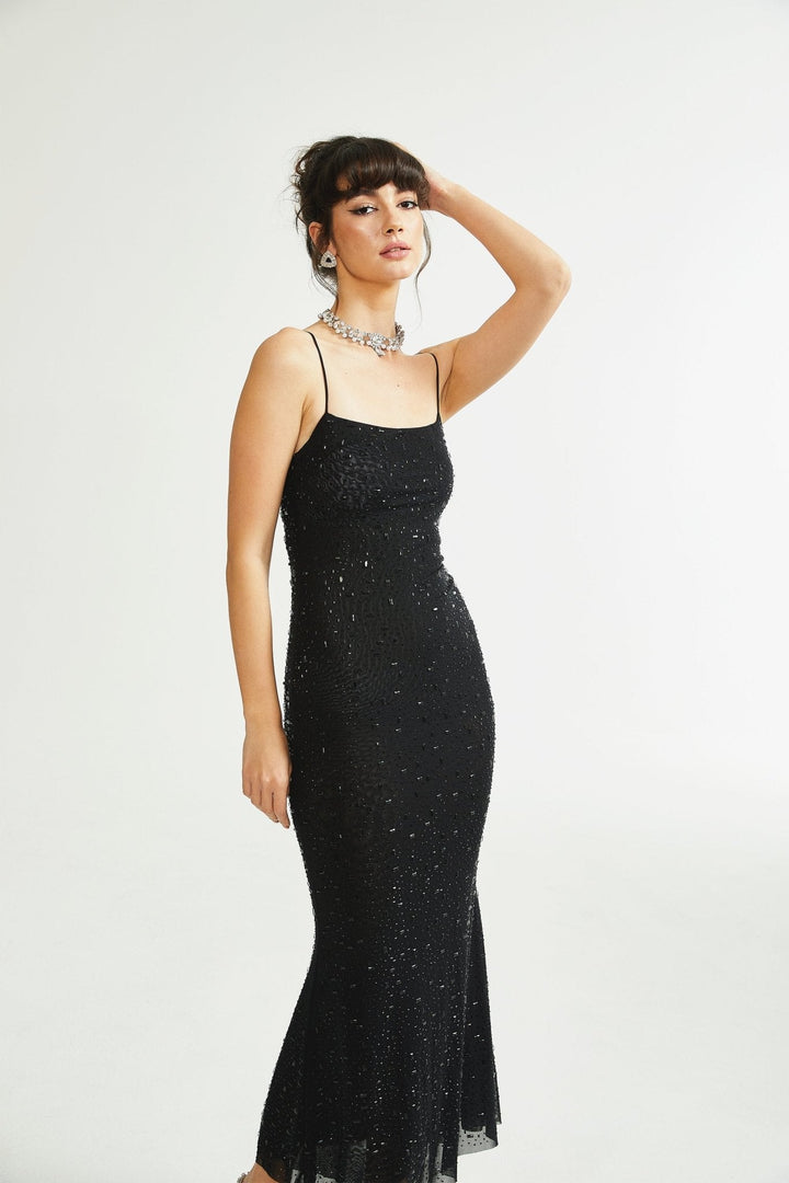 Avellia Axelle Sparkle Sequin Dress