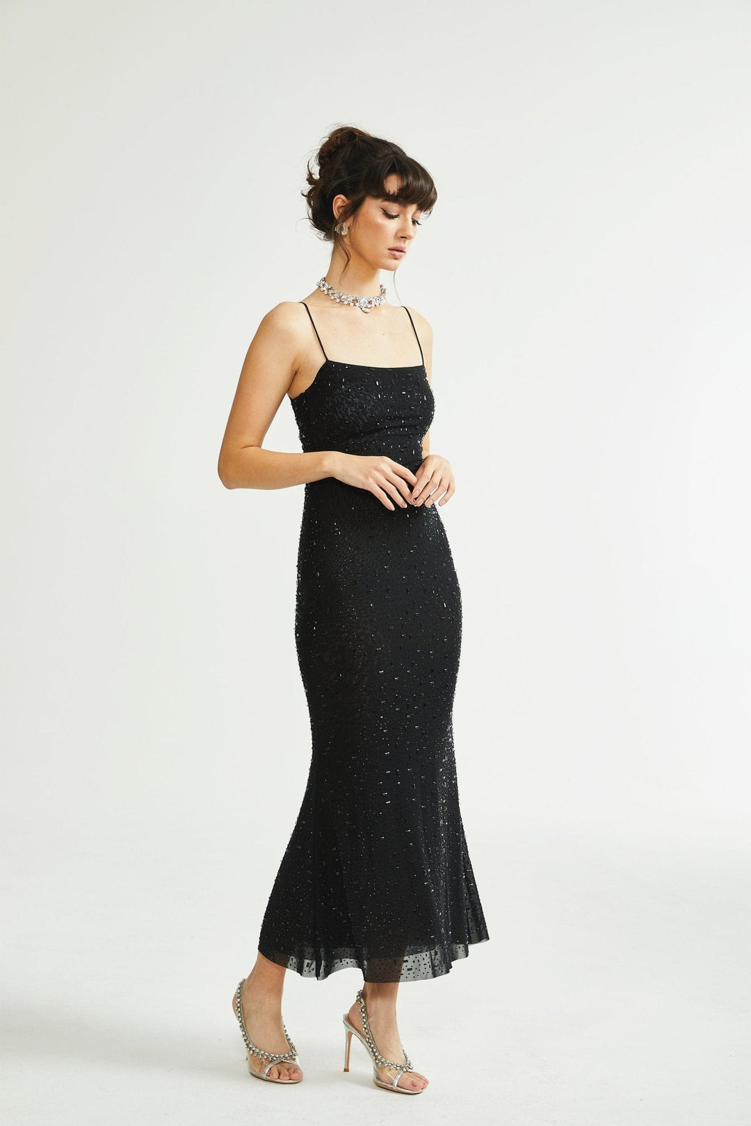 Avellia Axelle Sparkle Sequin Dress