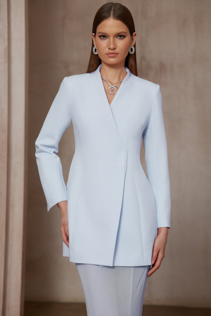 Enora Barrel Design Jacket & Skirt Set