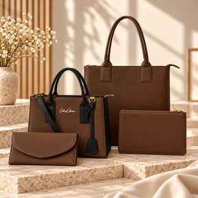 Kit de Bolsas Femininas Bellagio – 4 Peças
