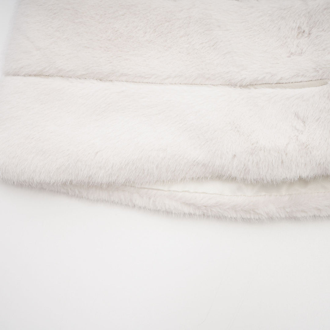 Caitlin Faux-fur Jacket & Skirt Matching Set