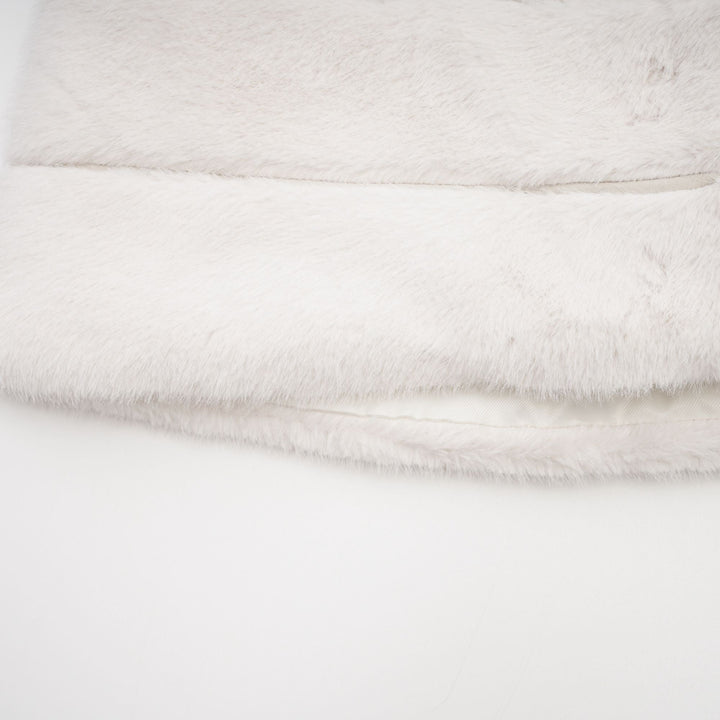 Caitlin Faux-fur Jacket & Skirt Matching Set