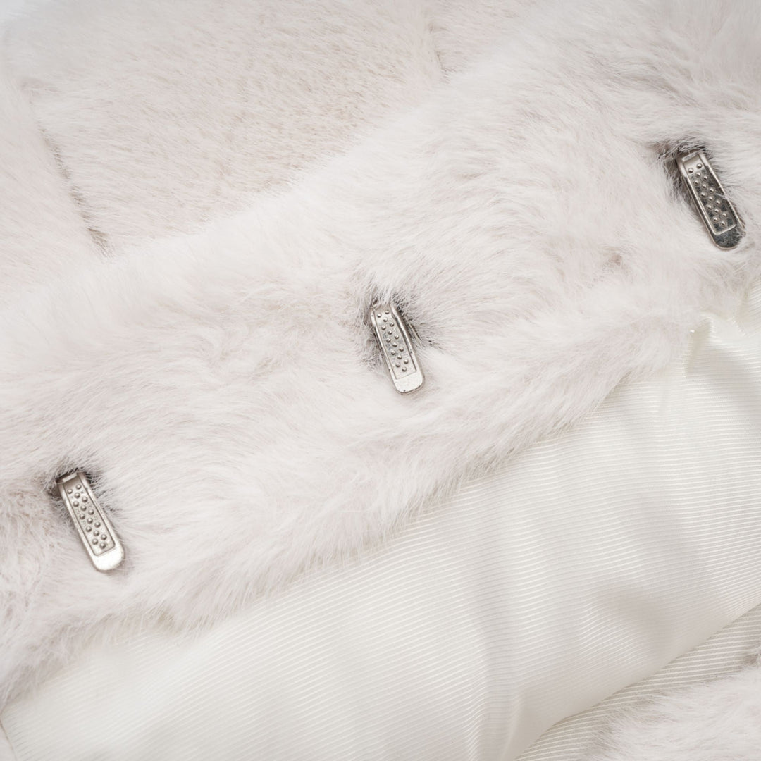 Caitlin Faux-fur Jacket & Skirt Matching Set