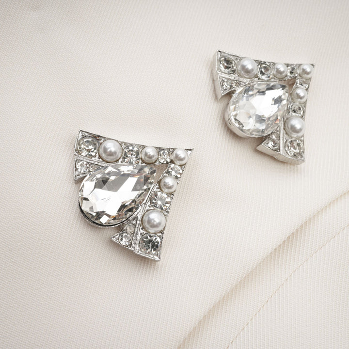 Caitlin Faux-fur Jacket & Skirt Matching Set