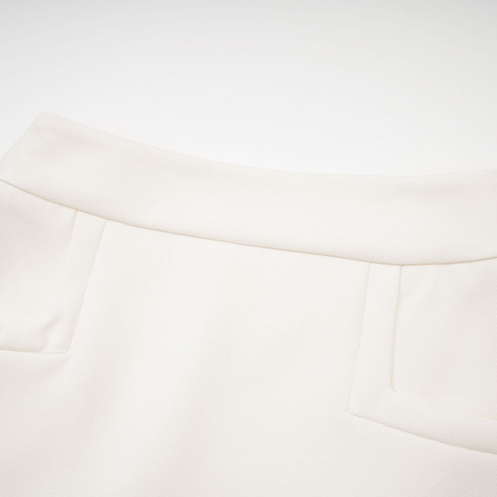 Caitlin Faux-fur Jacket & Skirt Matching Set