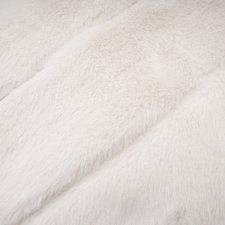 Caitlin Faux-fur Jacket & Skirt Matching Set