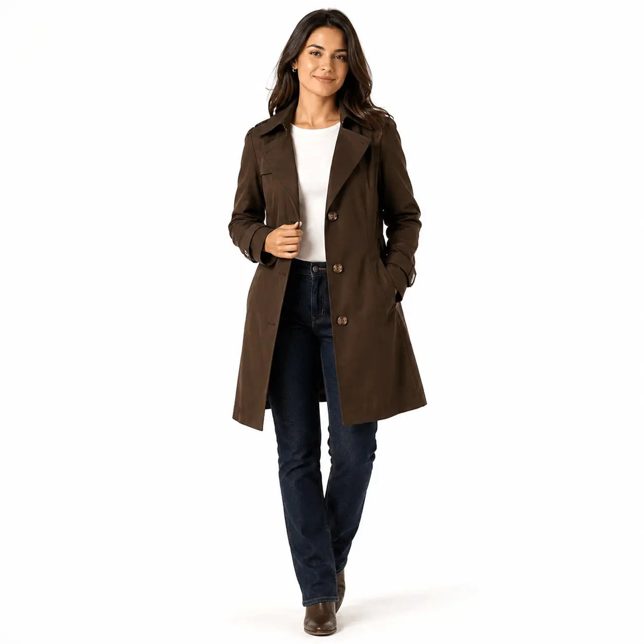 Jaqueta Feminina Premium Trench Coat Elegante