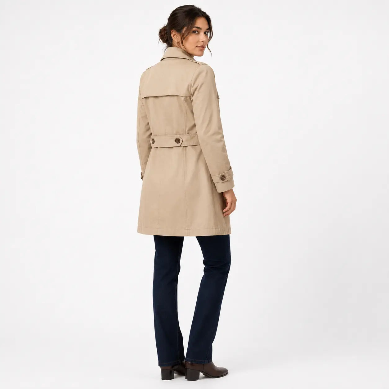 Jaqueta Feminina Premium Trench Coat Elegante
