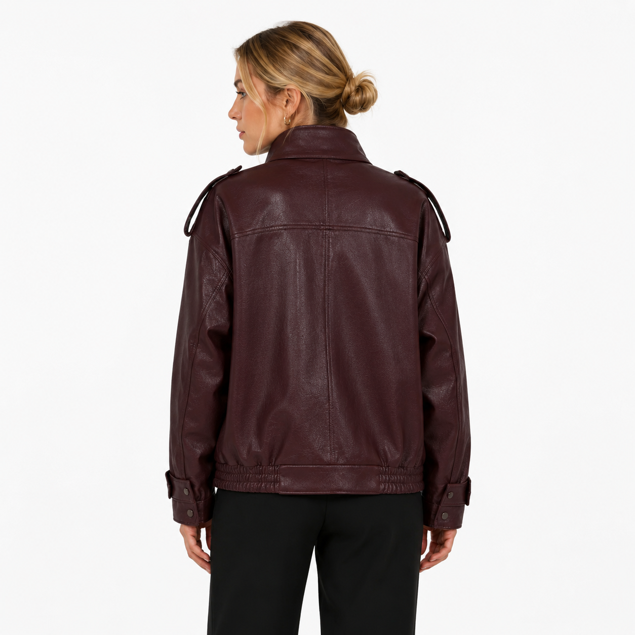 Jaqueta Evelinne Bordeaux Premium