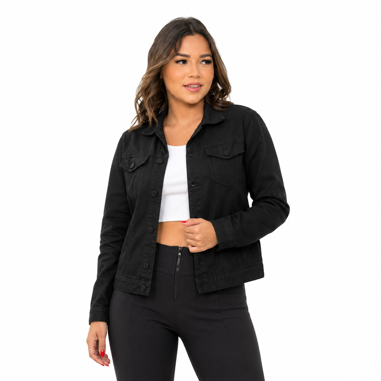 Jaqueta Evelinne Jeans - Feminina Premium