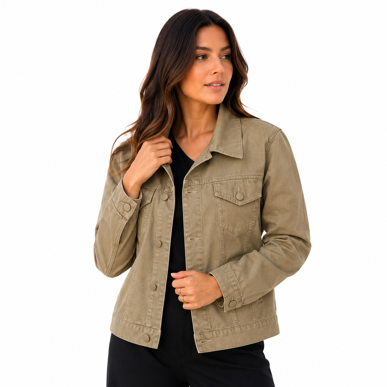 Jaqueta Evelinne Jeans - Feminina Premium