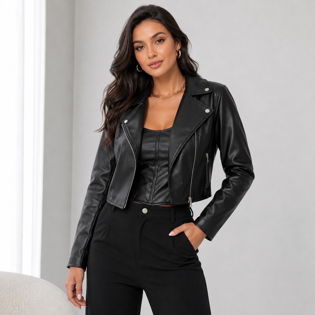 Jaqueta Evelinne Premium | Corino