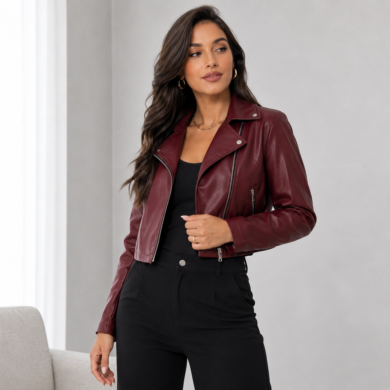 Jaqueta Evelinne Premium | Corino