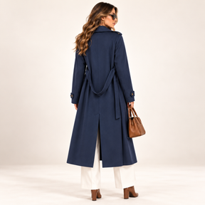 Sobretudo Feminino Verona Azul Marinho
