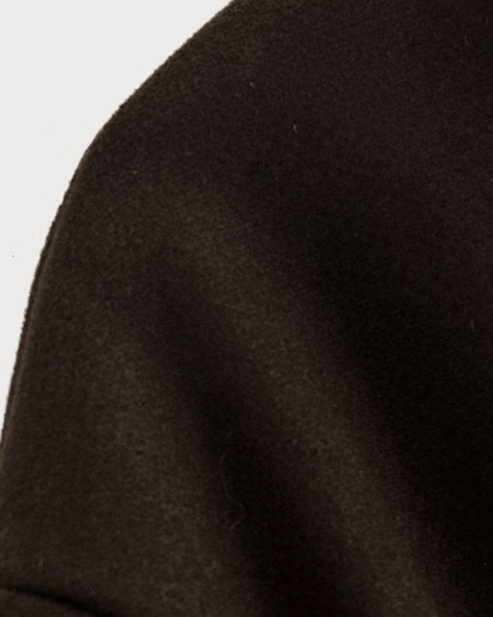 Coffee Belted Pocket Trench Coat