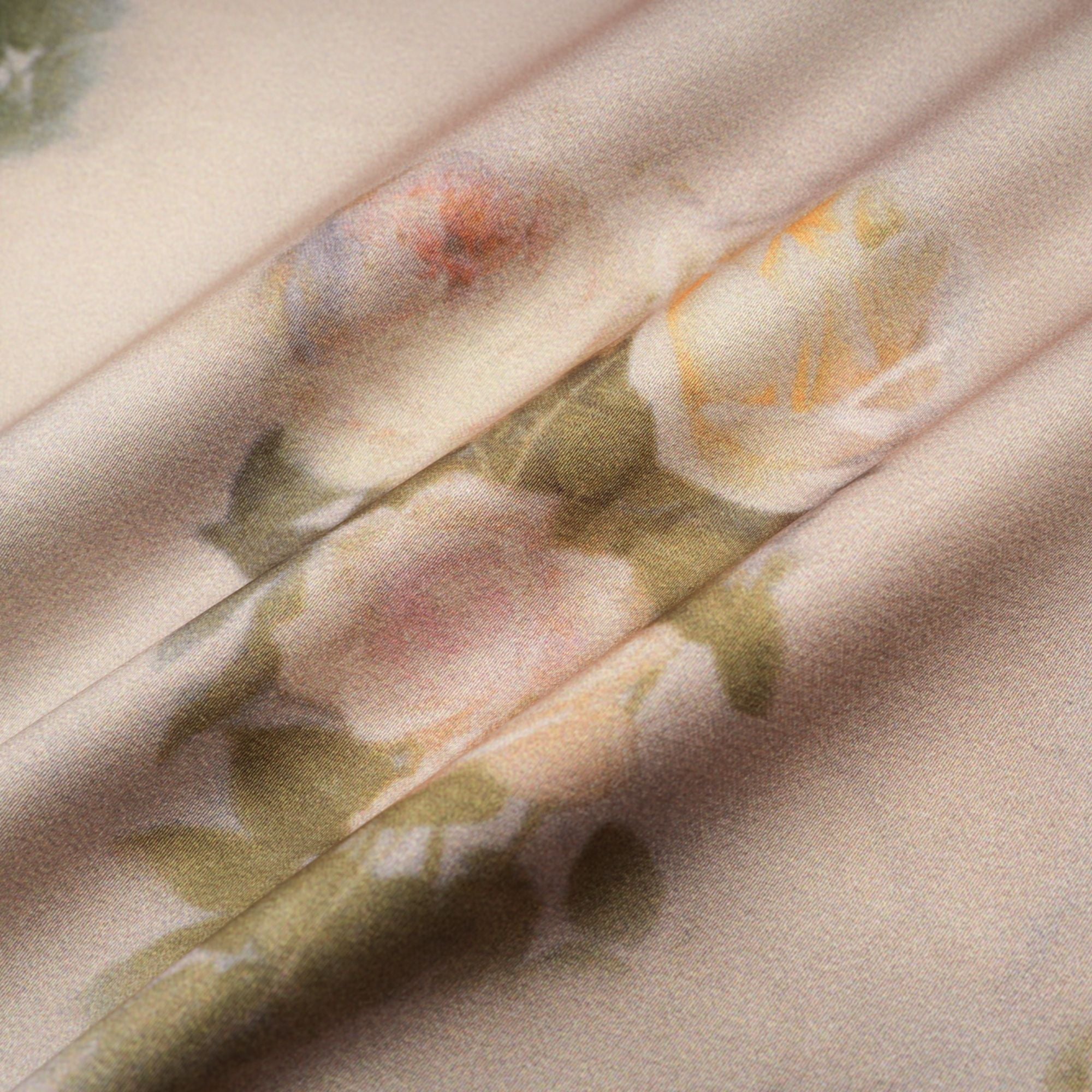 Avellia Marigold Floral Lace-Trim Midi Dress