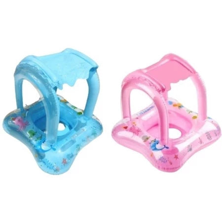 Boia Infantil Premium com Cobertura UV e Chocalho Interativo