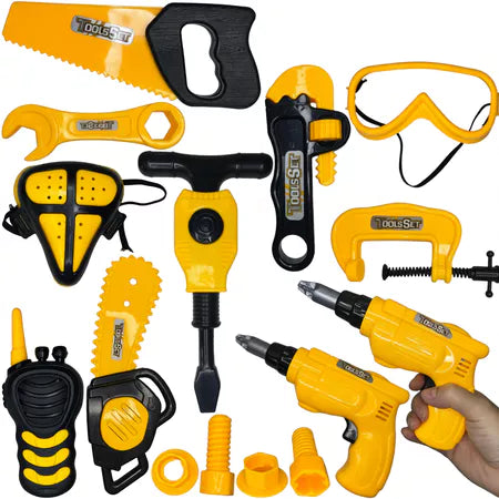 Kit Engenheiro Infantil Ferramentas de Brinquedo