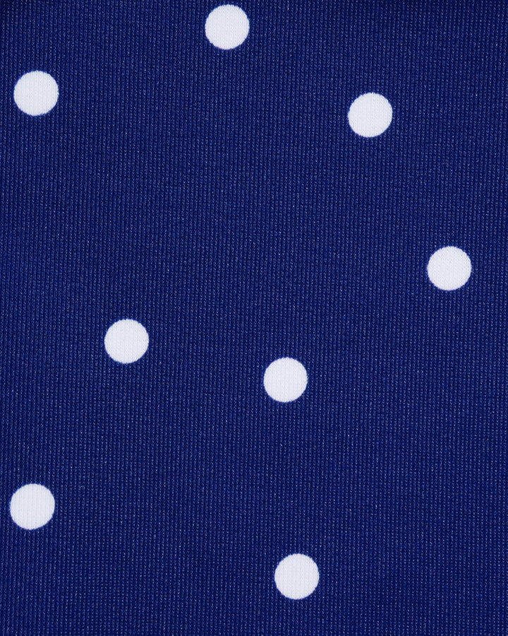 Blue Polka Dots Bralette Bikini Sets