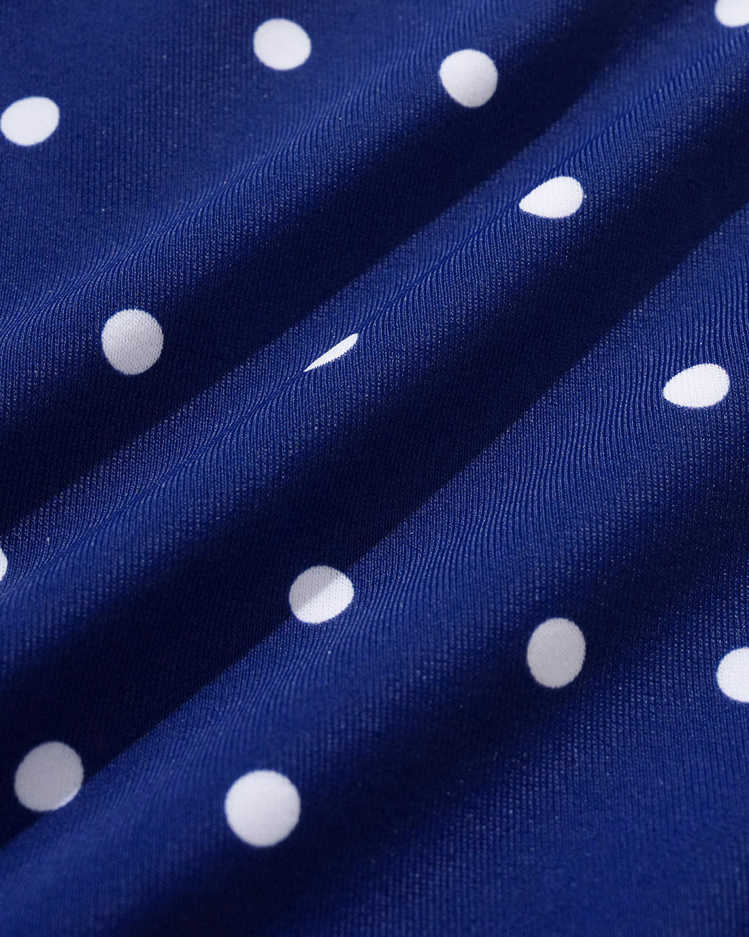 Blue Polka Dot One Piece Swimwear