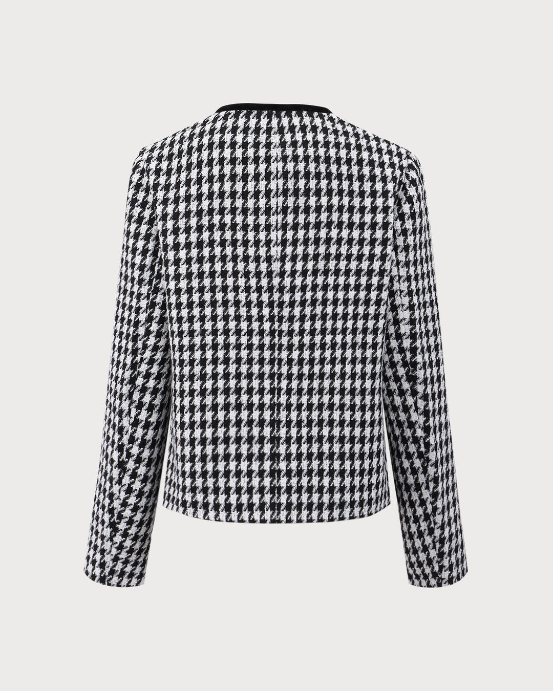 The Opal Single-Breasted Pocket Tweed Jacket