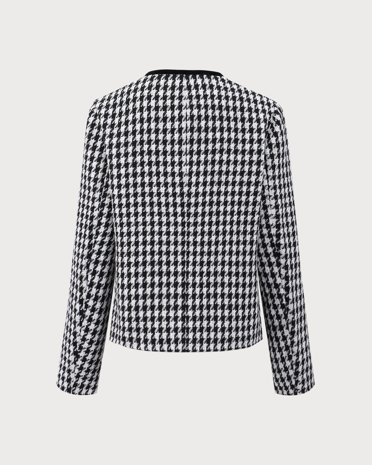 The Opal Single-Breasted Pocket Tweed Jacket