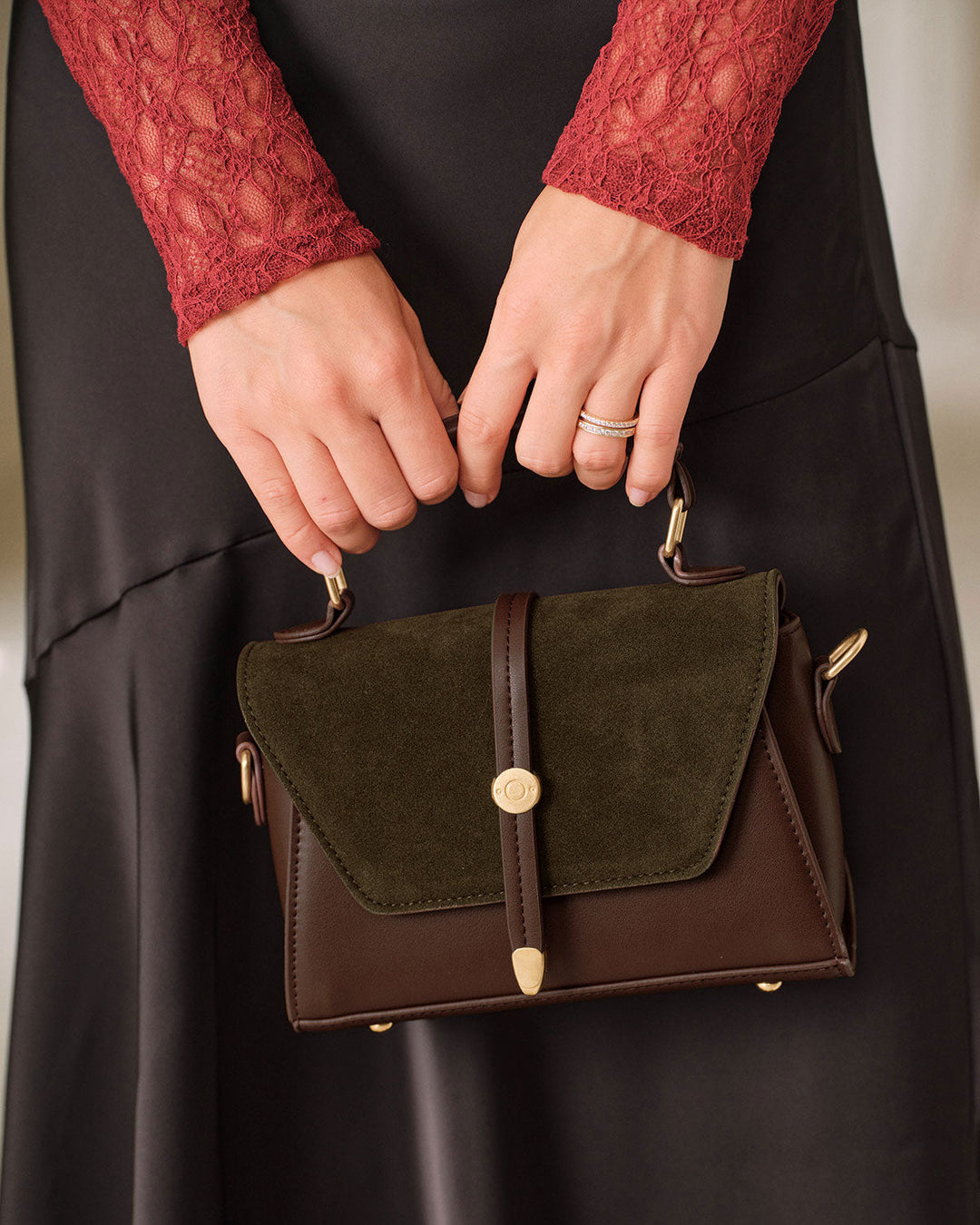 Women's Faux Leather Shoulder Bag