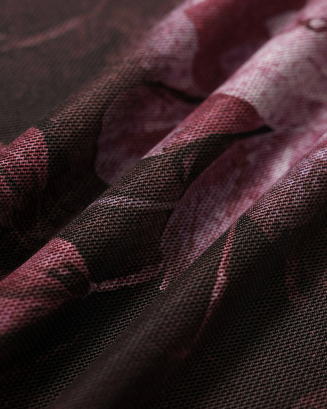 Coffee Floral A-Line Slip Midi Dress