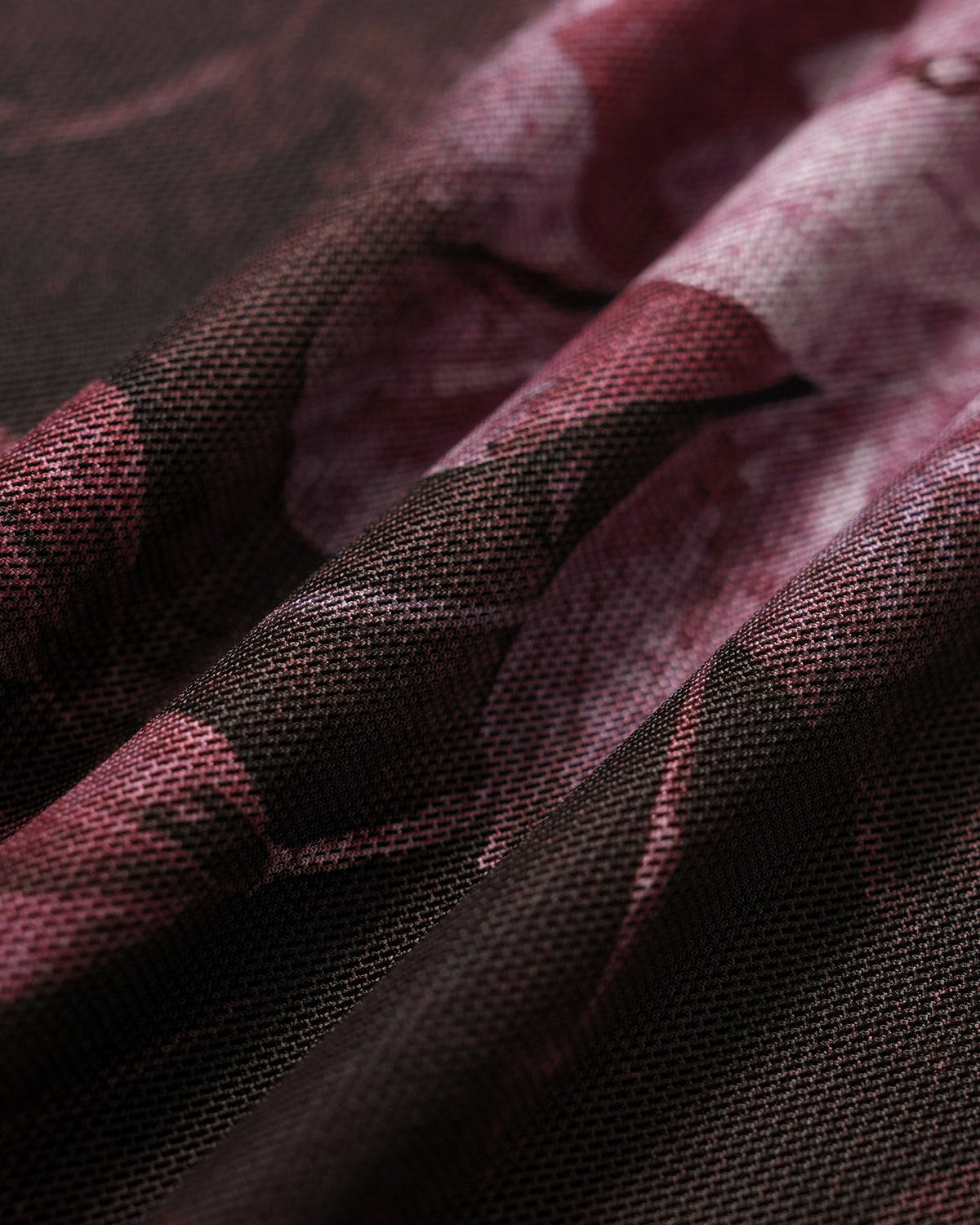 Coffee Floral A-Line Slip Midi Dress