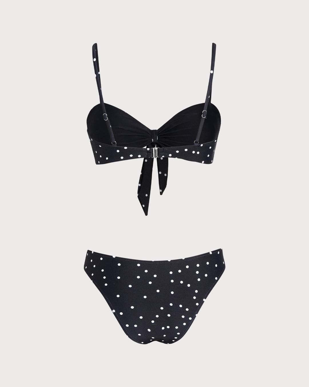 Black Polka Dot Bikini Sets