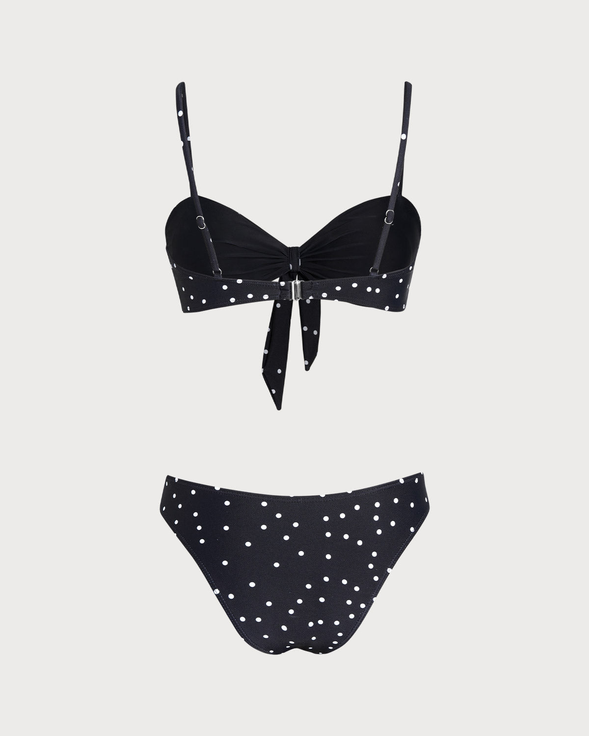 Black Polka Dot Bikini Sets