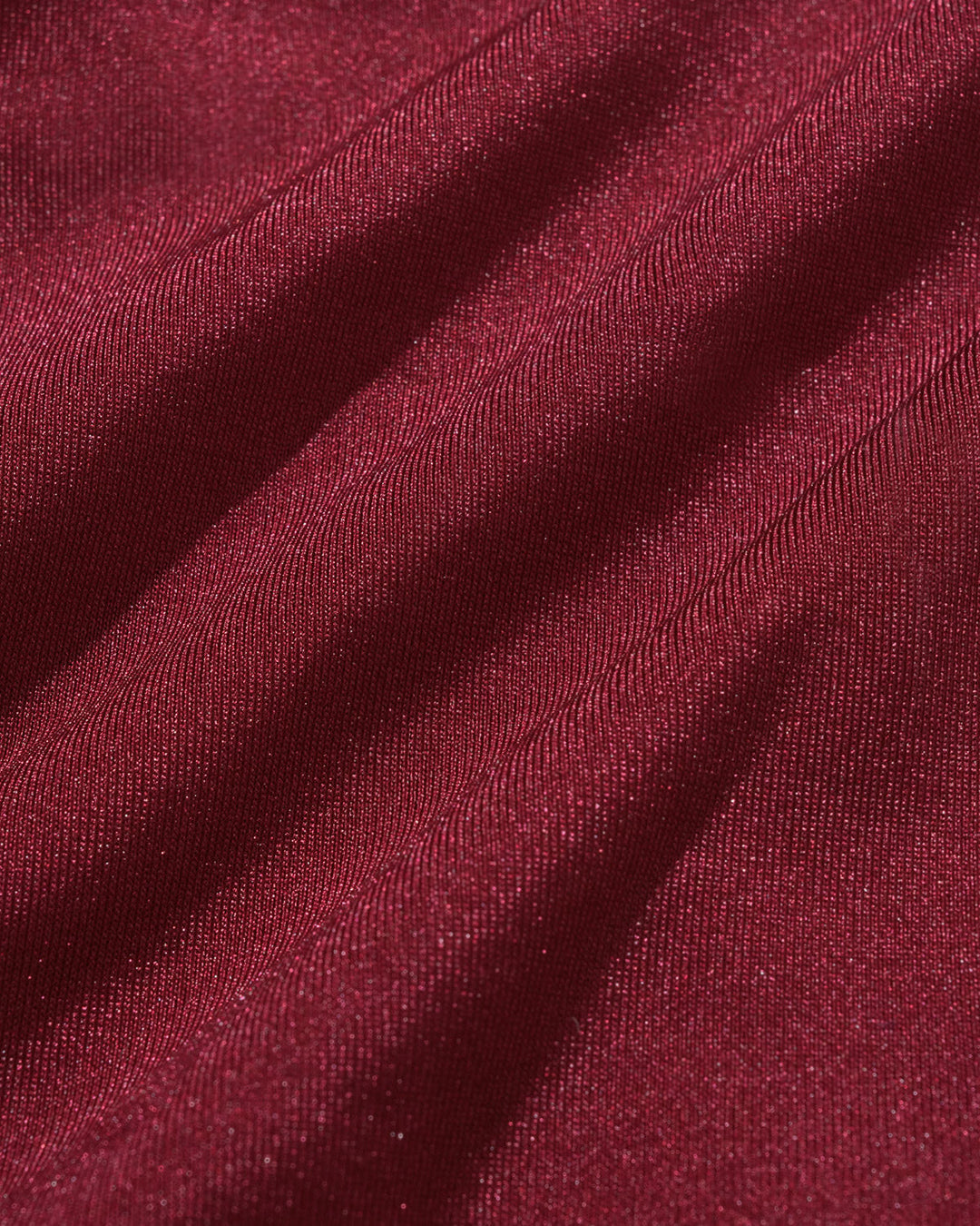 Red Triangle Drawstring Bikini Set