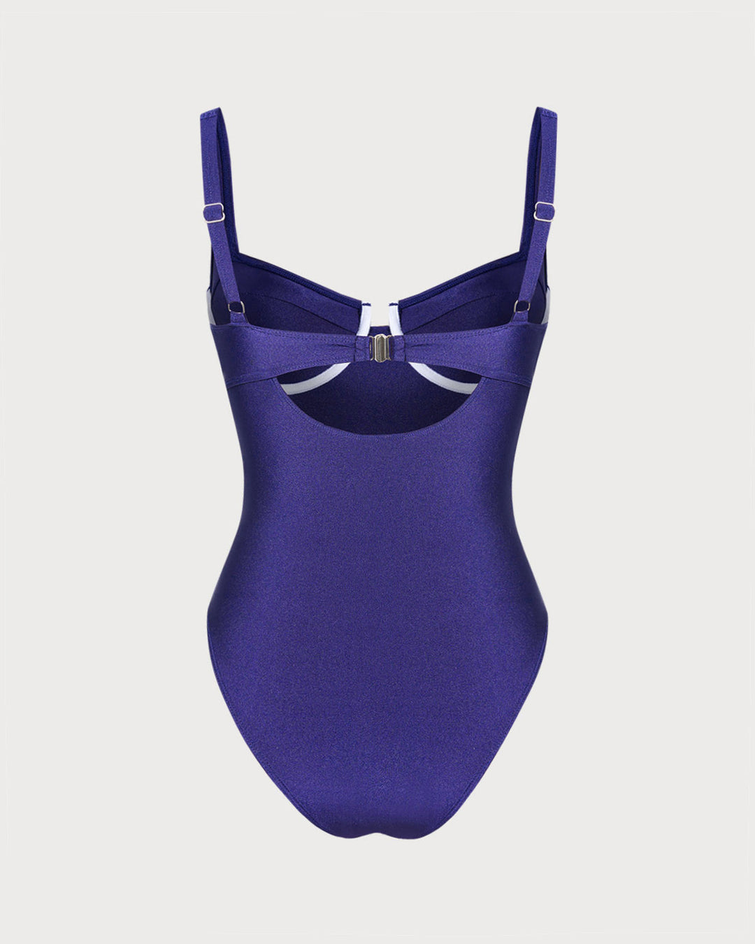 Navy Underwire One Piece Swimwear