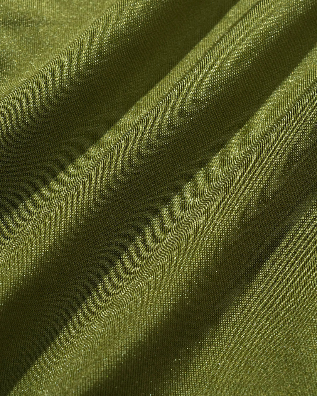 Green Ruched Bralette One Piece Swimwear