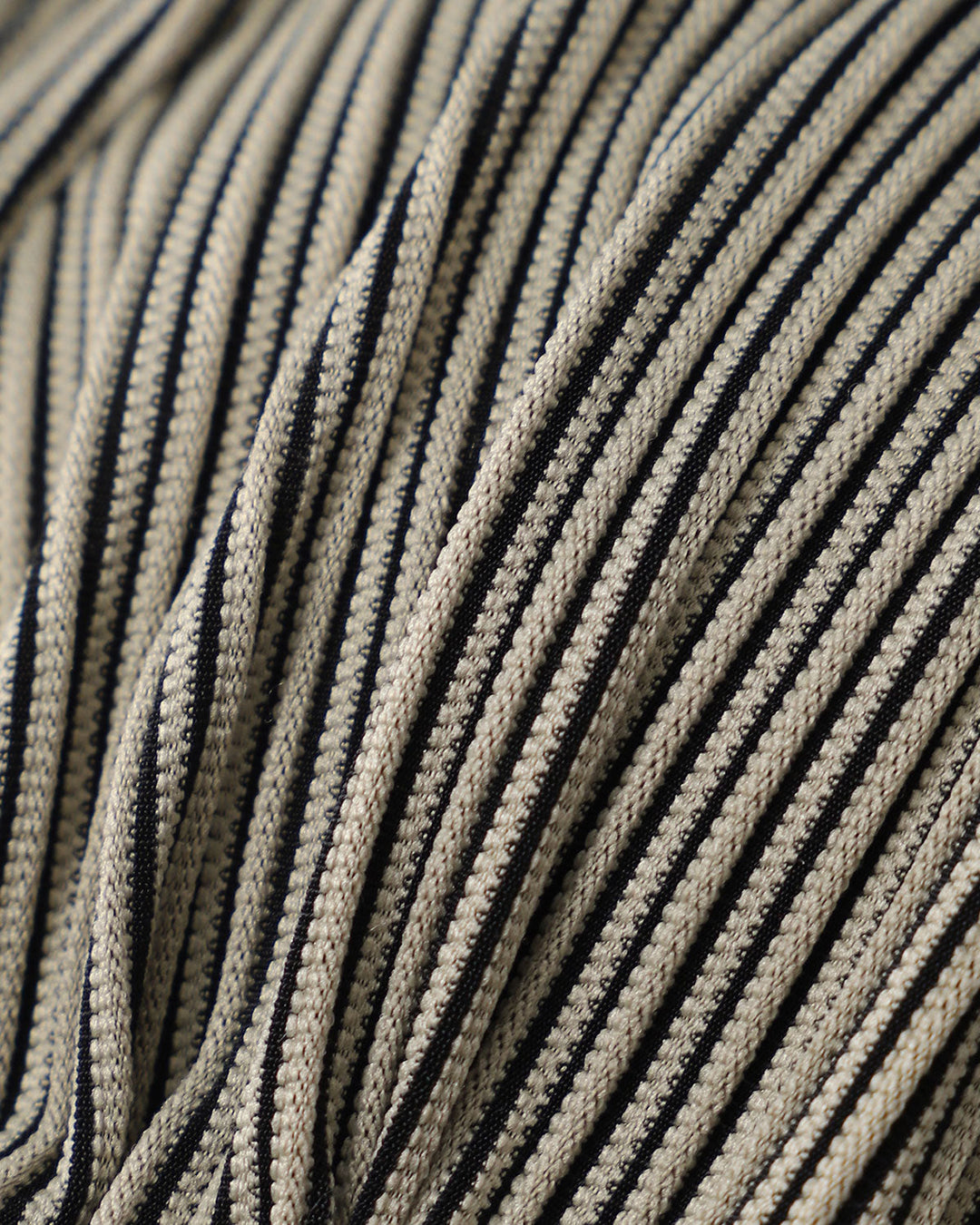 Green Striped Triangle Bikini Set