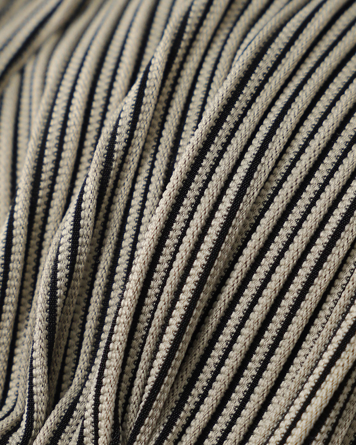 Green Striped Triangle Bikini Set