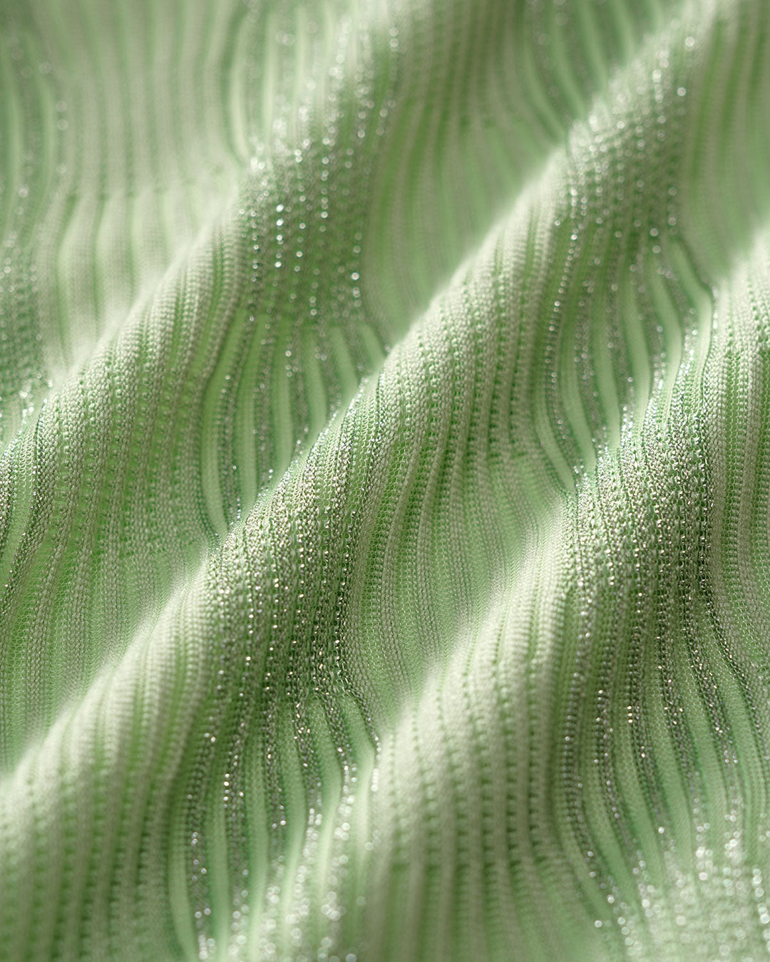 Green O-Ring Textured One Piece Swimwear