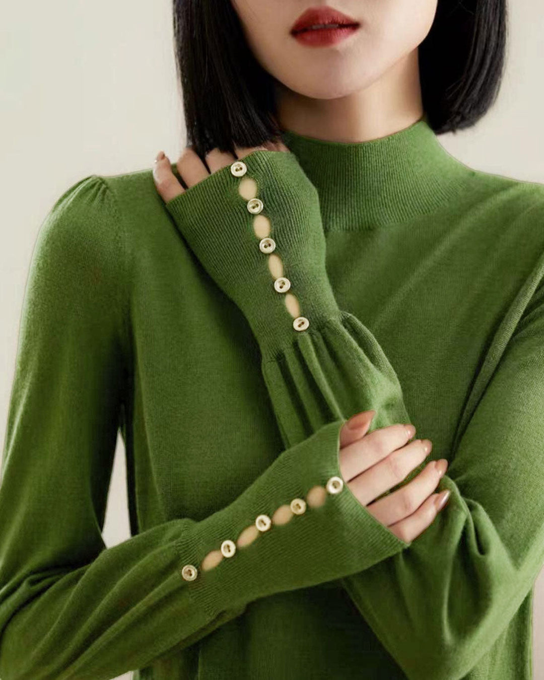 Green Turtle Sweater